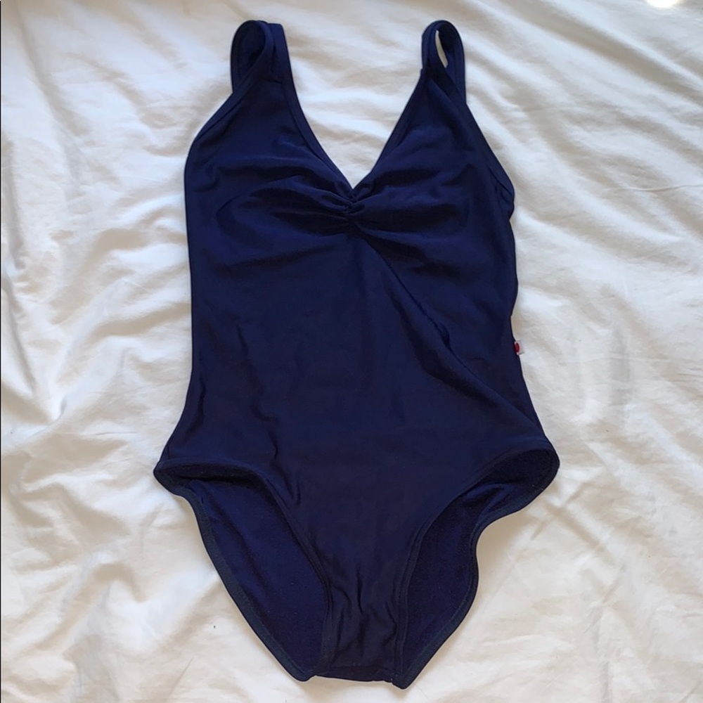 Yumiko Tiffany Navy Leotard Size XS